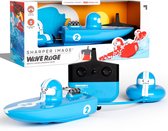 Sharper Image Wave Rage RC bestuurbare boot met sleepboot - blauw