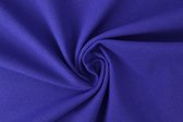 10 meter molton stof - Donkerblauw - 100% katoen - Molton stof op rol
