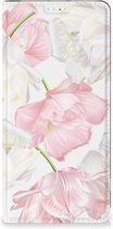 Stand Case Hoesje Cadeau voor Mama OnePlus Nord 3 Smart Cover Mooie Bloemen