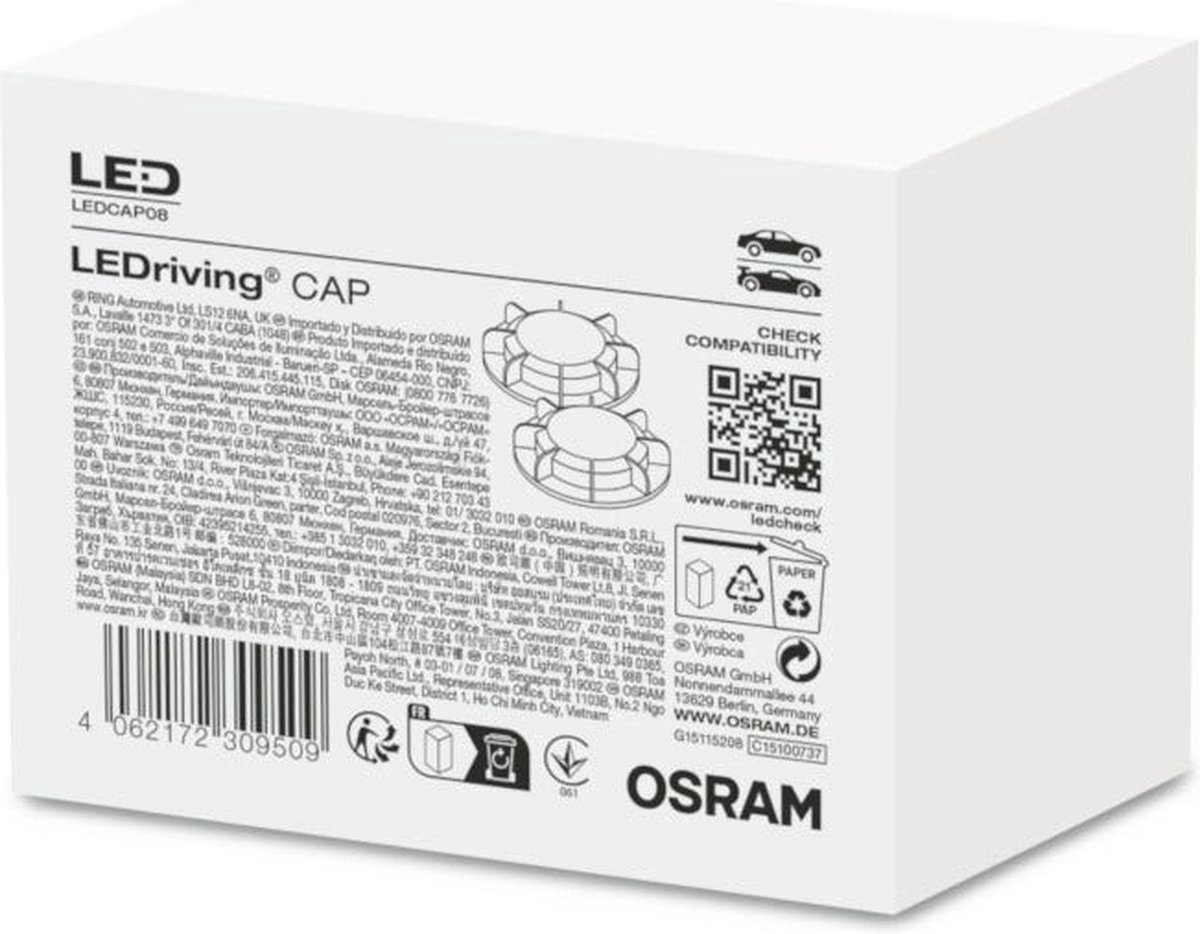 Osram LEDriving CAP LEDCAP08 2 stuks – foto 3