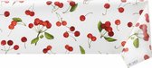 Nappe Raved Motif Cerise Coloré - 140 x 250 cm - PVC - Lavable