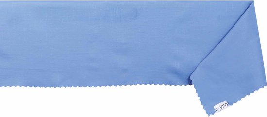 Raved Blauw Polyester Tafelkleed 140 cm x 220 cm - Kreukvrij | bol.com