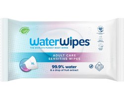 BIO Adult Care Sensitive Wipes water vochtige doekjes XL 30st.