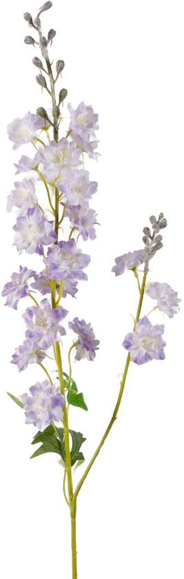 Viv! Home Luxuries Ridderspoor - zijden bloem - lichtpaars lavendel - 88cm