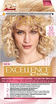 2x L'Oréal Excellence Crème Permanente Crèmekleuring 10 Extra Lichtblond