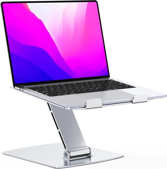 BESIGN LSX9 Laptopstandaard, verstelbare ergonomische notebookstandaard, laptopstandaard compatibel met 10-14 inch laptops (zwart BESIGN LSX9 Laptopstandaard, verstelbare ergonomische notebookstandaard, laptopstandaard compatibel met 10-14 inch laptops (zwart