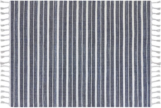 BADEMLII - Vloerkleed - Blauw - 140 x 200 cm - Synthetisch materiaal