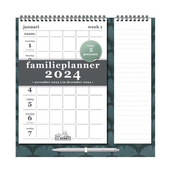 Planificateur familial 2024