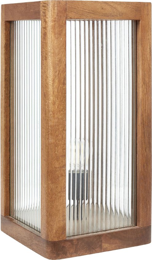 KOLIDAM - Tafellamp - Lichte houtkleur - Mangohout