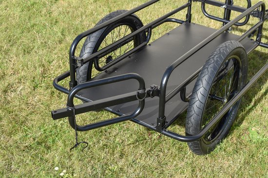 Attache Universelle Remorque Vélo - Adaptateur Sur Porte-Bagages Arrière, Réglable Pour Toutes Remorques Vélo