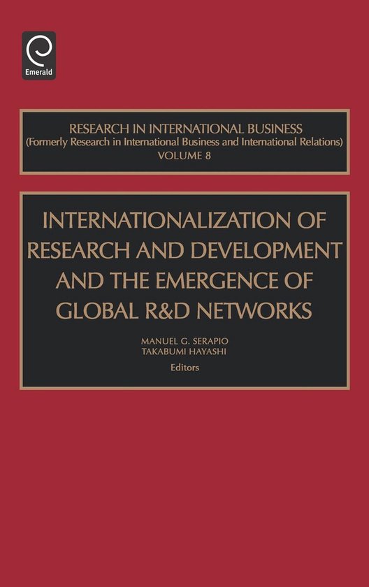 Research in International Business and International Relatio ... - cover