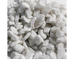 Aqua D'ella Aquariumgrind Carrara White 9-11 mm | 10 kg | witte bodembedekking