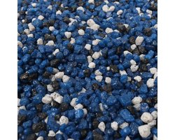 Aqua Della - Aquariumbodembedekking - Vissen - Aquariumgrind Blue Mix 2kg Blauw - 1st