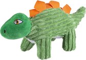 Duvoplus - Speelgoed Voor Dieren - Hond - Pluche Dino Stegosaurus Corduroy 30x12x15cm Groen - 1st
