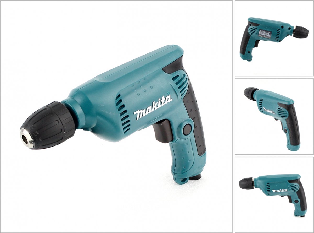 Makita 6413 450W boormachine met snelspanboorkop thumbnail 6