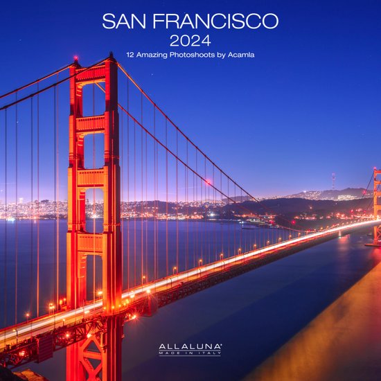 San Francisco Kalender 2024 Bol   550x550 