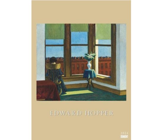 Edward Hopper 2024 - Calendrier artistique - Calendrier d'affiches - 50x70