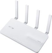 ASUS EBR63 – Expert WiFi, Wi-Fi 6 (802.11ax), Bi-bande (2,4 GHz / 5 GHz), Ethernet/LAN, Blanc, Routeur