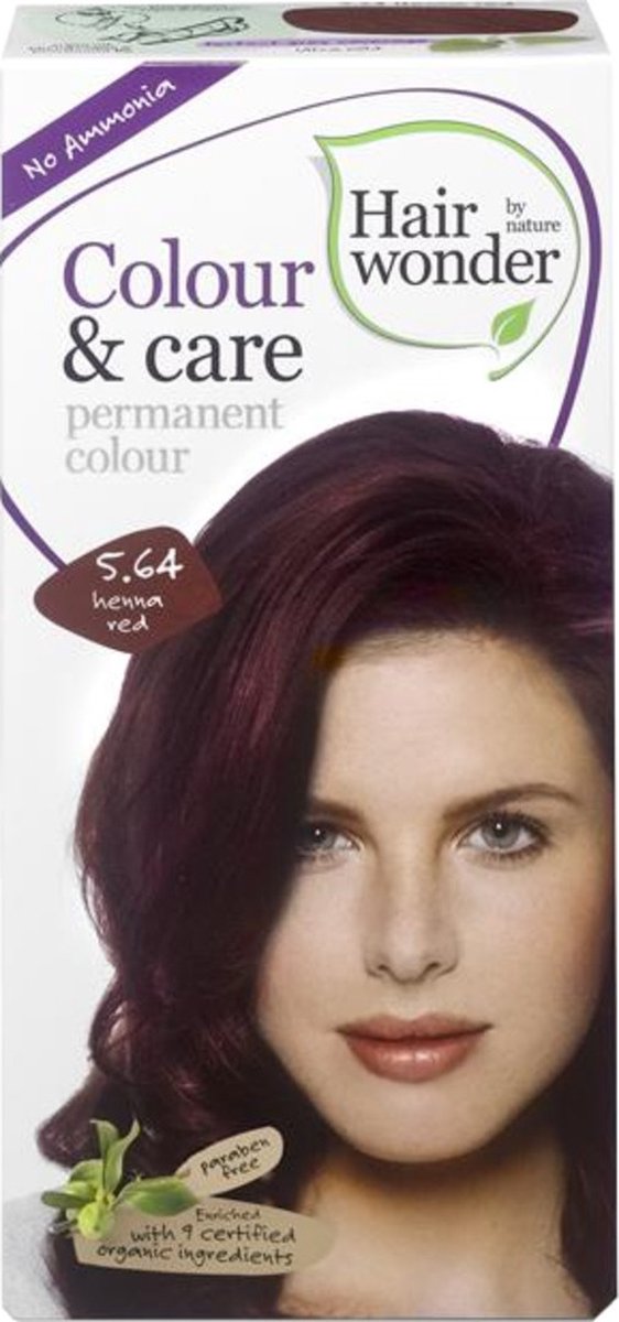 Hairwonder Colour & Care 5.64 - Henna Red- Haarverf