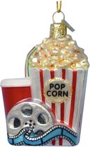Noble Gems Popcorn and Movie Glass Christmas Ornament