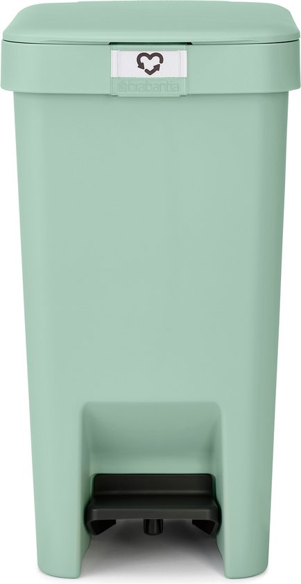 Brabantia StepUp Prullenbak - Pedaalemmer - 10 liter - Jade Green