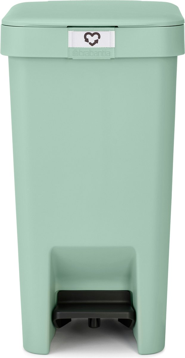 Goedkoopste Brabantia StepUp Prullenbak - Pedaalemmer - 10 liter - Jade Green