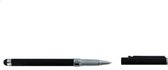 Scanpart stylus pen met balpen - Geschikt voor smartphones en tablet - Samsung - Android - Zwart - Universeel