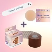 Easy Boob Tape + Silicone Nipple Covers | Bruin | boobtape - fashion tape - breast tape