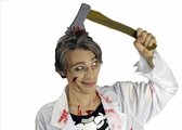 Diadème/diadème de costume d'Halloween/d'horreur - hache avec du sang - plastique - Adultes et enfants