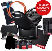 nomadiQ HOLIDAY barbecue pakket - de ultieme gas barbecue incl. accessoires voor vakantie met de boot, camper of caravan