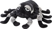 Suki gifts Pluche knuffel spin - tarantula - zwart/grijs - 82 cm - speelgoed - XXL-size