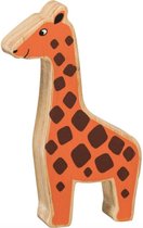 Lanka Kade - Figurine en bois - Girafe Orange