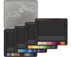 Faber-Castell kleurpotloden - Black Edition - 100 stuks in bliketui - FC-116490