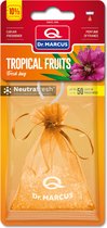 Dr. Marcus Tropical Fruits Fresh bag luchtverfrisser met neutrafresh technologie - Geurhanger - Tot 50 dagen geurverspreiding - 20 Gram