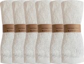 Bamboe Baby Waslapjes - 6 Stuks - Antibacterieel - Handdoeken - Badtextiel - 100% Organisch - Babyshower