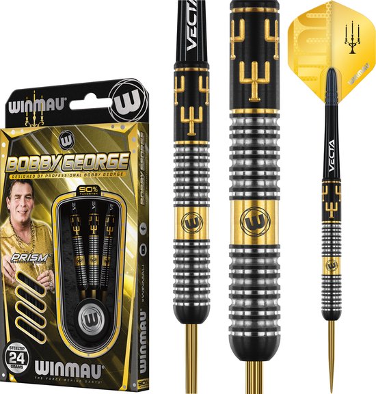 Winmau Bobby George - King of Bling 90% - Dartpijlen van Merkloos — afbeelding 2