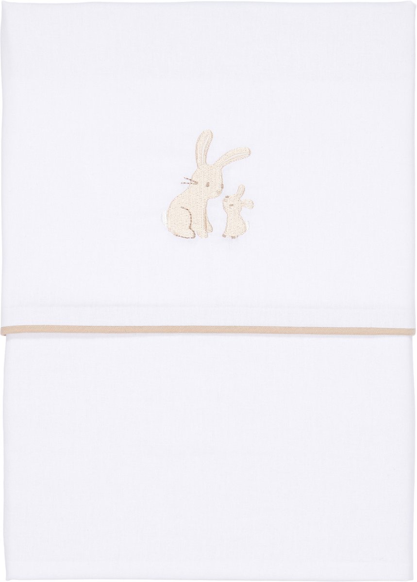 Little dutch - Drap-housse 70x140/150 cm Baby Bunny - Little Dutch