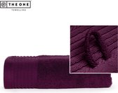 The One Towelling Classic handdoek - 50 x 100 cm - Hoge vochtopname - 100% Zacht katoen - Pruim