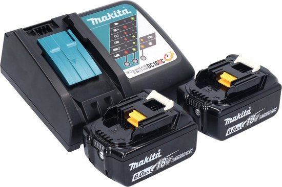 Makita DUC 101 RG accu takkenschaar 18 V 10 cm borstelloos + 2x accu 6,0 Ah + oplader van Makita — afbeelding 3