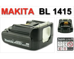 Makita Accu BL1415 14.4V 1.3A (BDF343, BDF445, BHP343)