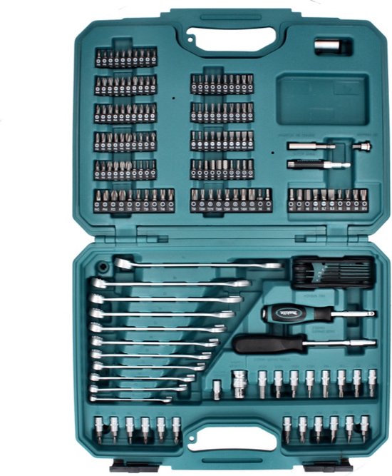 Makita E-10883 Handgereedschapset - 221-delig