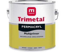 Trimetal Permacryl Multiprimer - 0,5 l - 10 m²/l - Wit