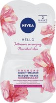 NIVEA Essentials Voedend Honing Masker - 2 x 7,5 ml - Gezichtsmasker