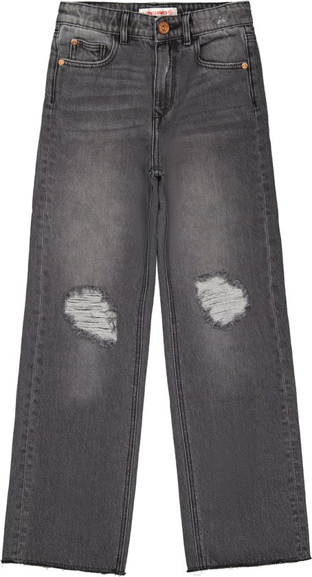 Vingino Jeans Cato Destroy Meisjes Jeans - Maat 134