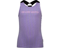 B.Nosy meisjes top met verticale strepen Challenge Accepted Deep Purple Stripe