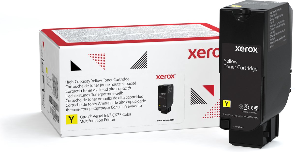 Xerox VersaLink C625 gele tonercartridge met hoge capaciteit (16.000 pagina's)