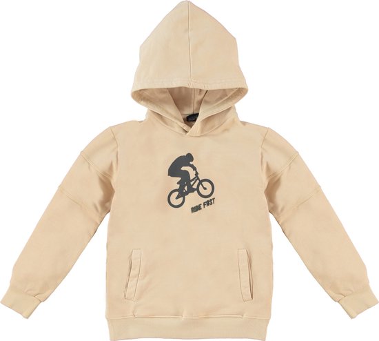 B'Chill jongens hoodie Twan Beige