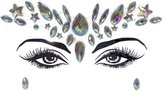 Plux Fashion Diamanten Gezichtsstickers - synthetische Diamant - verschillende Afmetingen - tijdelijke stickers - face stickers - Sieraden Cadeau - Luxe Style - Duurzame Kwaliteit - Festival - Halloween - Oktoberfeest