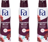 Fa Deospray – Glamorous Moments - 3 x 150 ml