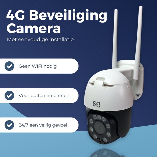 Activ24™ - 3G 4G Camera - Geen wifi nodig - inclusief 64gb SD kaart - Beveiliging security camera - Draadloze SIM beveiligingscamera van Activ24™ — afbeelding 4